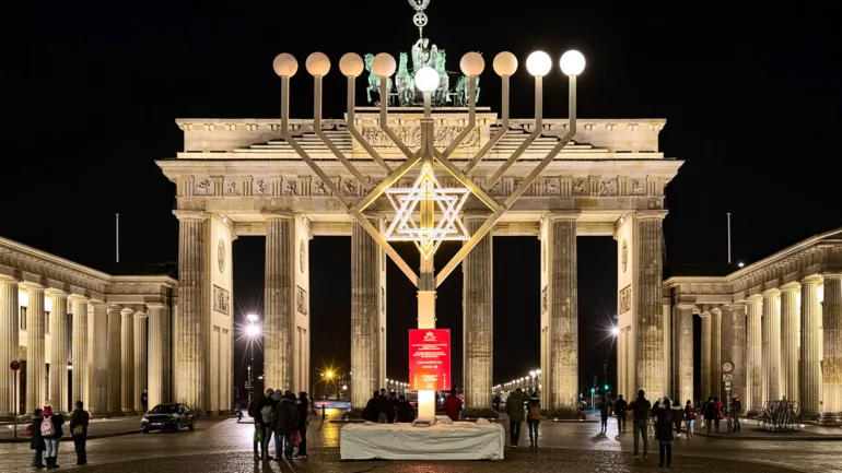 Hanukkah brings light to Germany's Jews facing surge in antisemitism