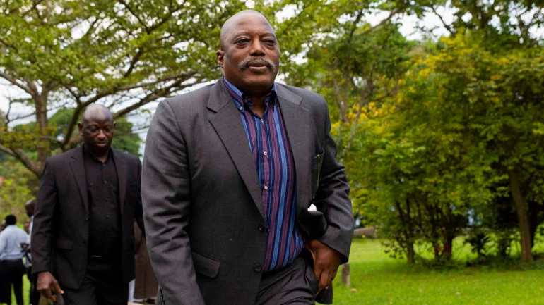 Congo ex-president Kabila makes first public appearance in rebel-held Goma