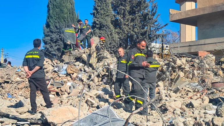 Six people killed, 11 wounded in Israeli strikes on Lebanon's Baalbek, ministry says