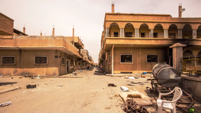 Islamist fighters hit in central Syria strikes