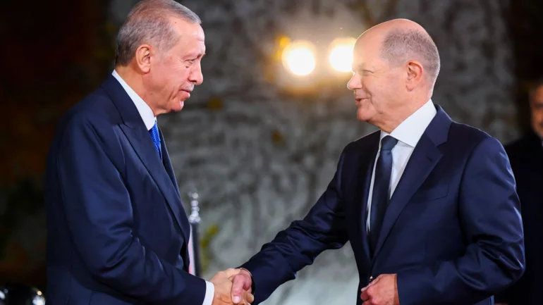 Germany's Scholz to discuss Middle East, Ukraine with Erdogan in Istanbul