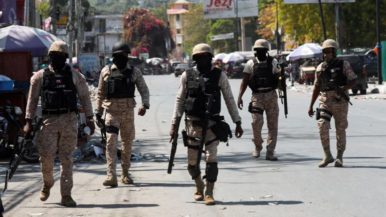 US military airlifts embassy personnel from Haiti, bolsters security