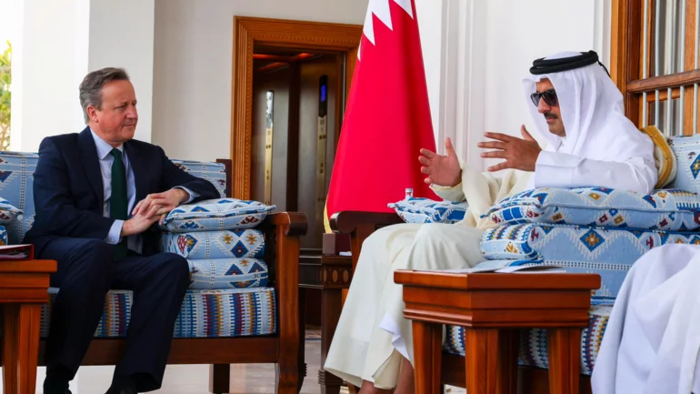 Conclusion of David Cameron's Middle East tour