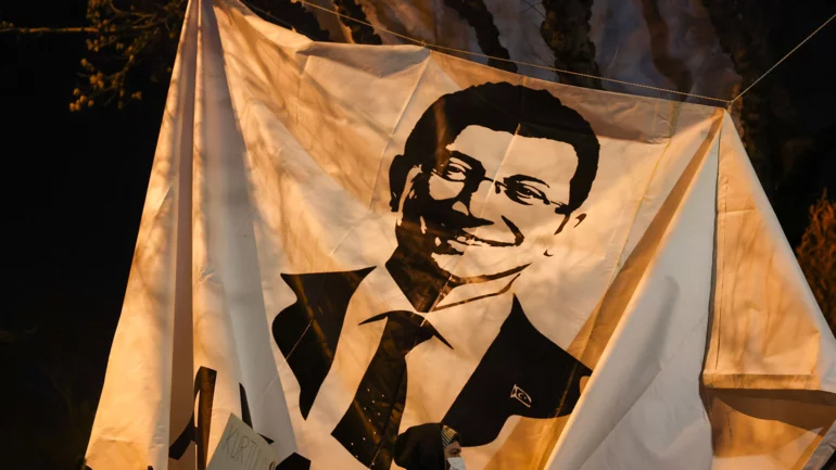 Turkey warns against growing street protests over detained mayor