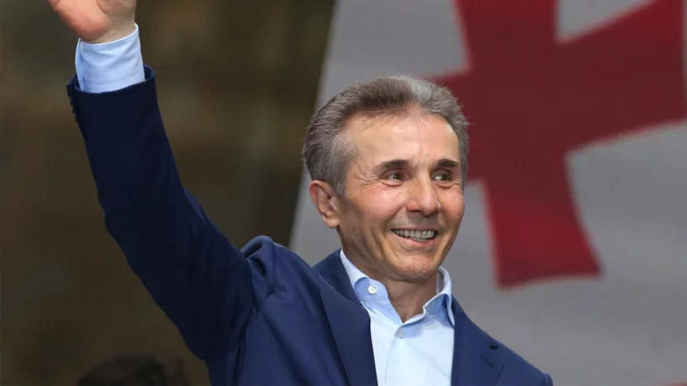 Georgia's ruling party picks billionaire Ivanishvili as top candidate for Oct. poll