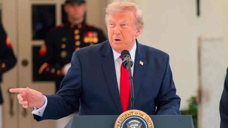 Trump targets Iran’s Pickaxe mountain