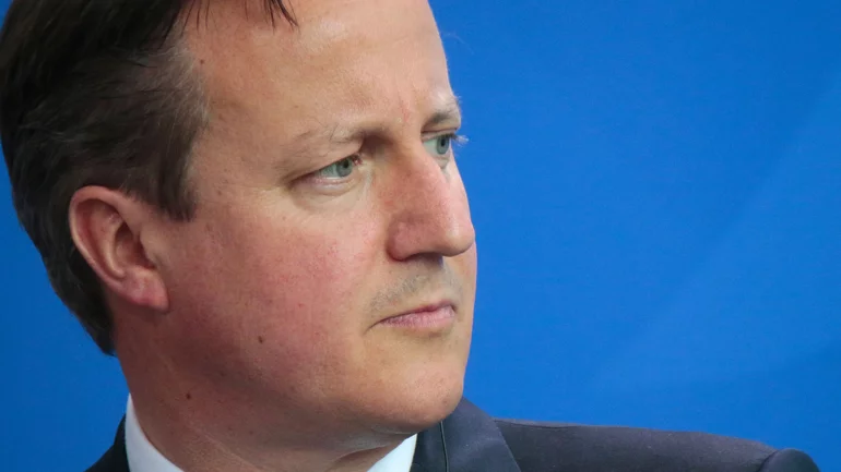 UK Foreign Secretary David Cameron visiting Middle East