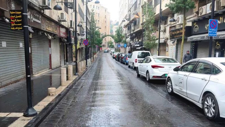Jordanians strike in solidarity with Gaza