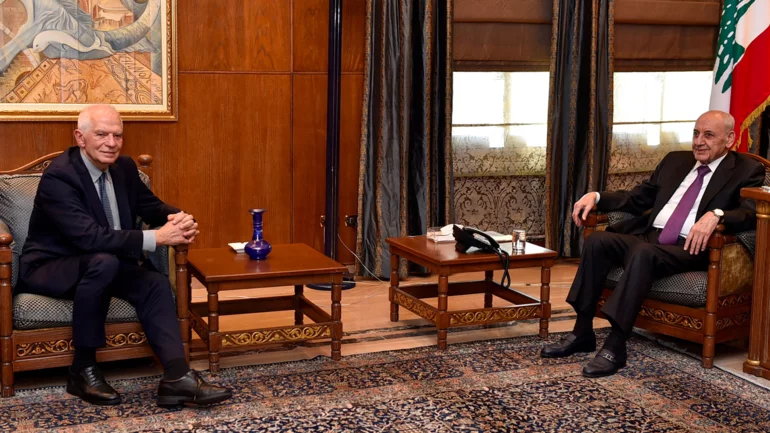 EU foreign policy chief warns against Lebanon getting dragged into conflict