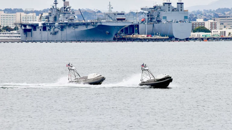 Five facts on sea drones after U.S. helicopter rescue