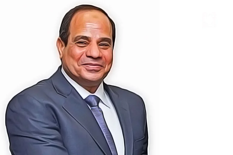 Egypt president says future Palestinian state could be demilitarised