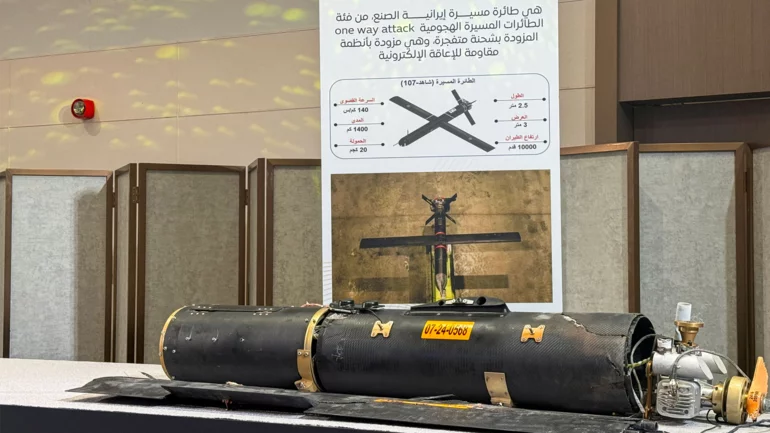 Iranian missiles and drones fired at Gulf countries