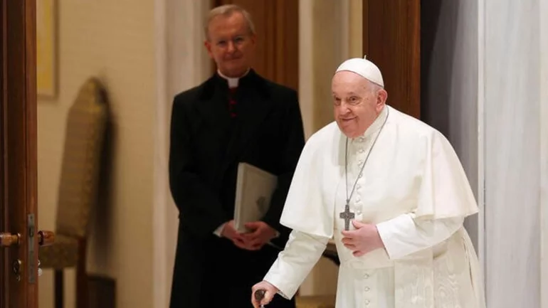 Pope issues new anti-war plea as he evokes Nazi Holocaust