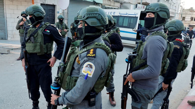 Palestinian security forces try to exert control in volatile West Bank