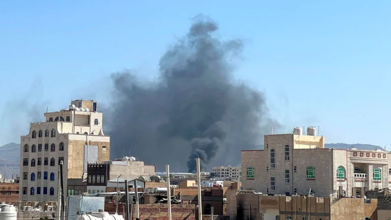US and British airstrikes hit Yemen, Houthis say