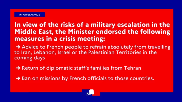 France in a bit of a panic!