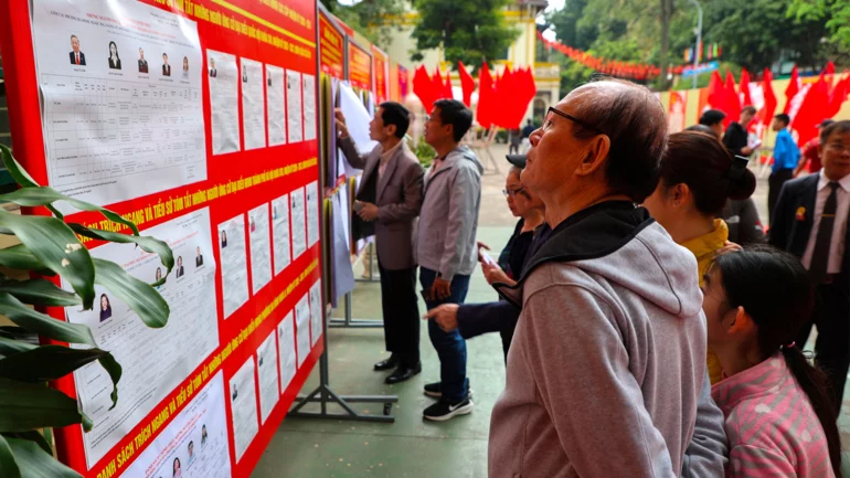 Vietnam votes as Communist Party fields nearly 93% of parliamentary candidates