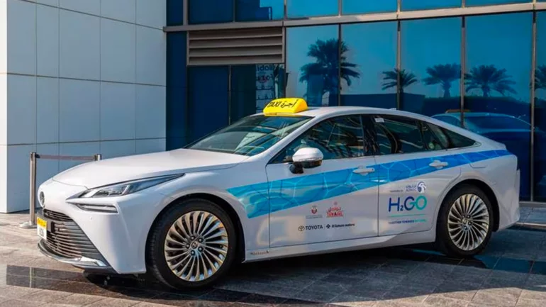 Abu Dhabi introduces its first hydrogen-powered taxi