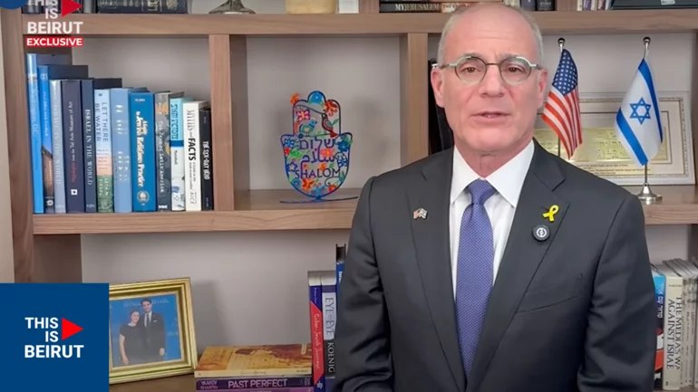 Israel’s US Ambassador sends Lebanon a message: ‘We don’t want your land, we want peace’