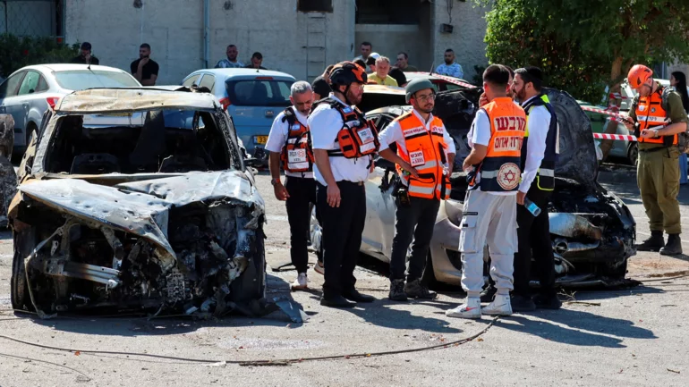Hezbollah fires rockets into northern Israel