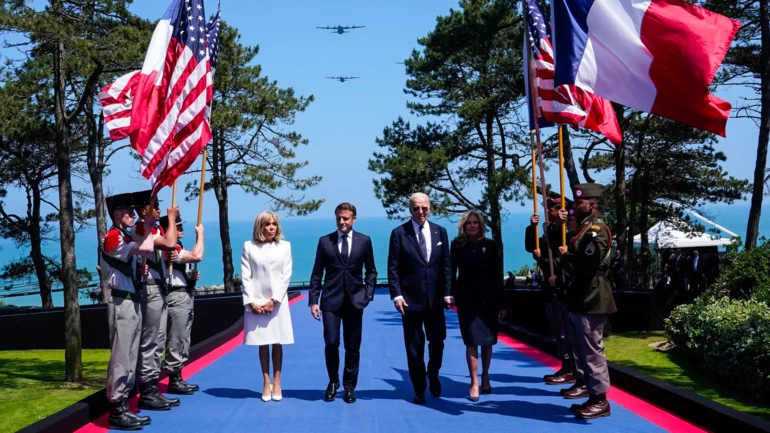 World leaders, veterans, commemorate D-Day's 80th anniversary in Normandy