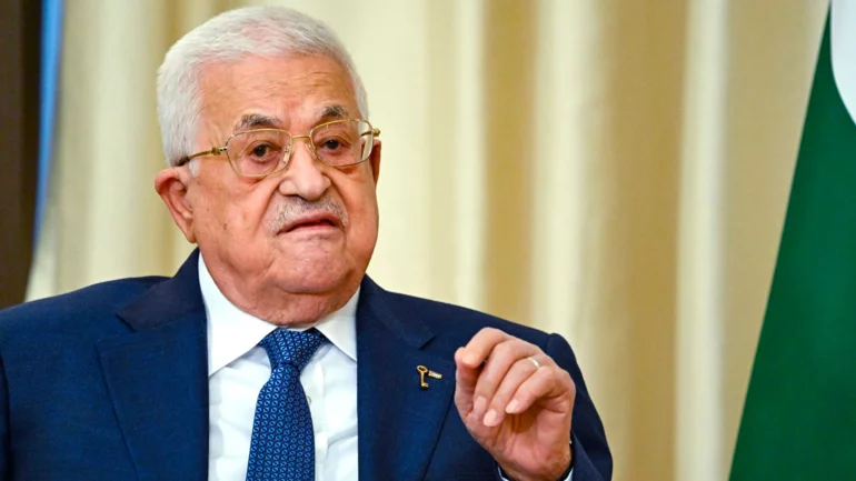 Palestinian leader condemns Hamas, backs international force for Gaza