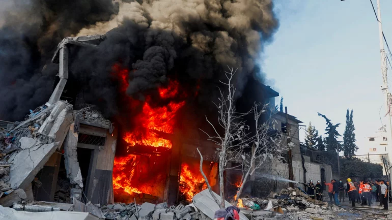 Intensified fighting across Gaza