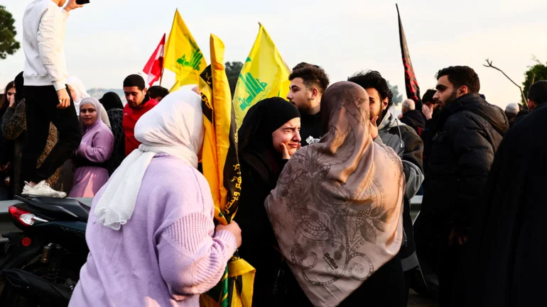 Tear gas fired at Hezbollah supporters protesting Lebanon blocking Iranian flight