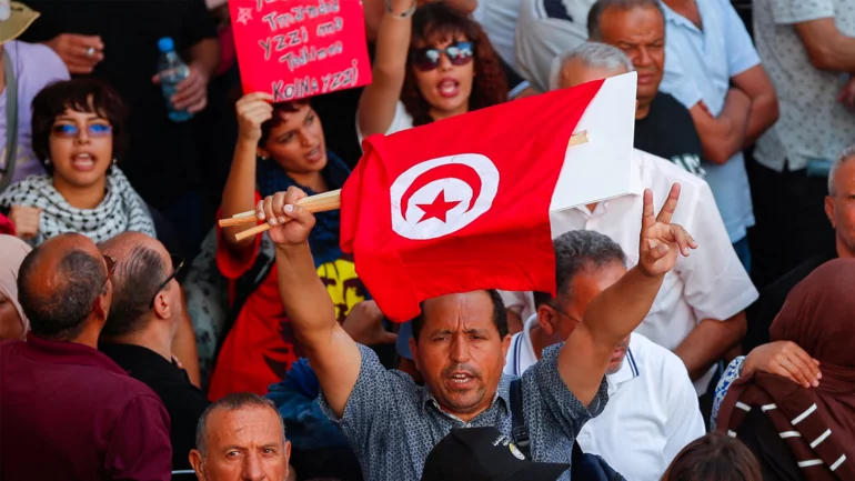 Biggest protest in years hits Tunisia
