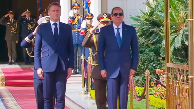 Tripartite summit in Cairo: Macron, Sisi, and Abdullah II unite for peace