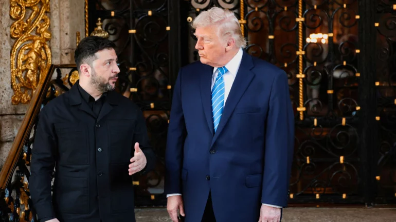 US and Ukraine 'a lot closer' on peace deal, Trump says after meeting with Zelenskiy