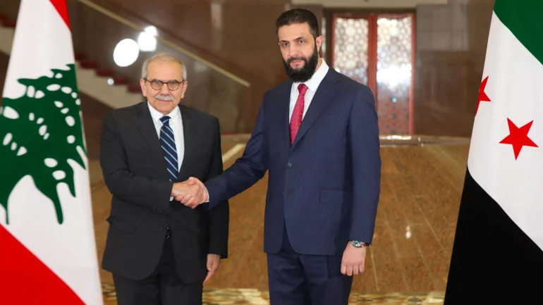 Syria's Sharaa, Lebanese PM discuss border demarcation weeks after ceasefire