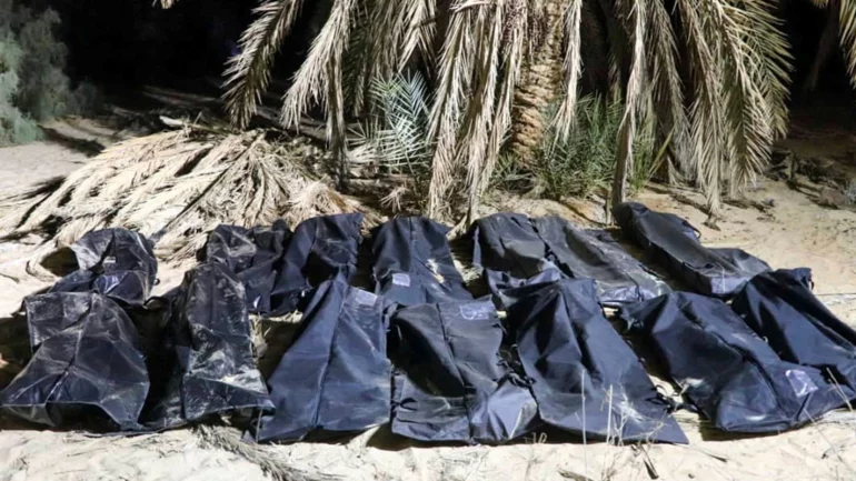 Bodies of migrants recovered in two locations in Libya, security and Red Crescent say