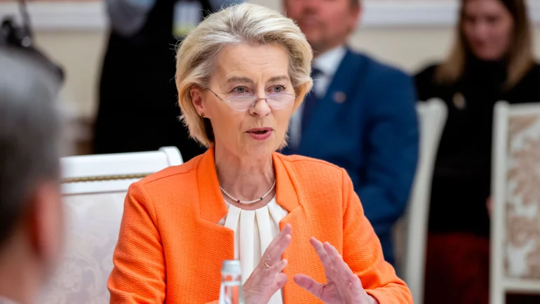 EU Commission chief says she will propose new measures targeting Israel