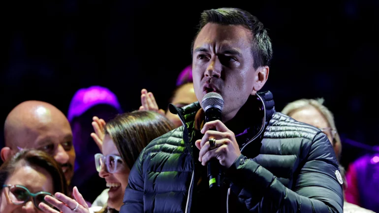 Daniel Noboa expected to triumph in Ecuador presidential race on security promises