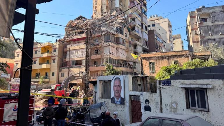 Israel hits Beirut in first attack since ceasefire
