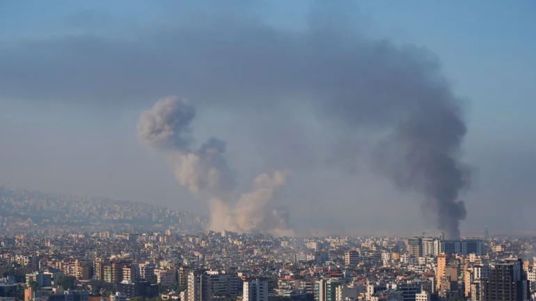 Israeli strike hits north Lebanon as raids pummel Beirut suburbs