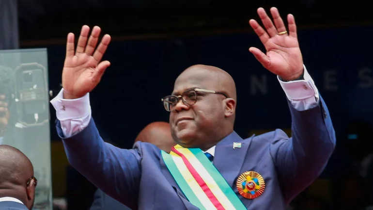 Congolese President Tshisekedi sworn in for second term after disputed vote