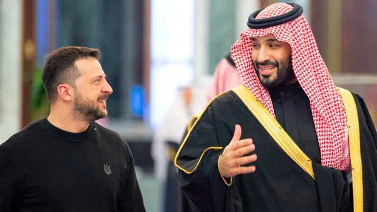 Ukraine's Zelenskiy praises Saudi efforts in seeking end to war