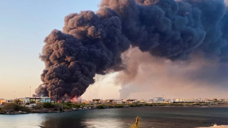 Explosions heard in Sudanese city of Port Sudan, witness says