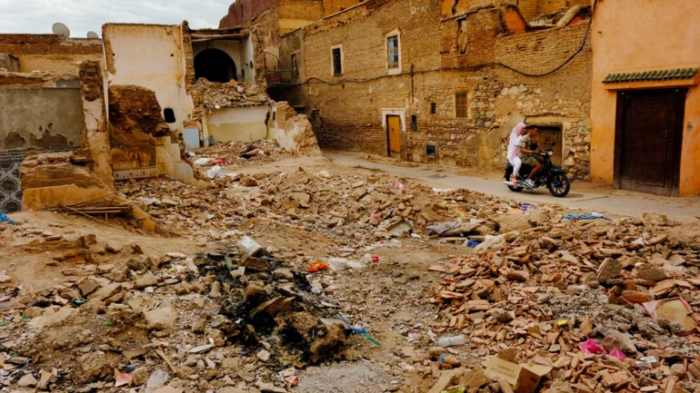 One year on, Morocco's quake victims still wait for homes