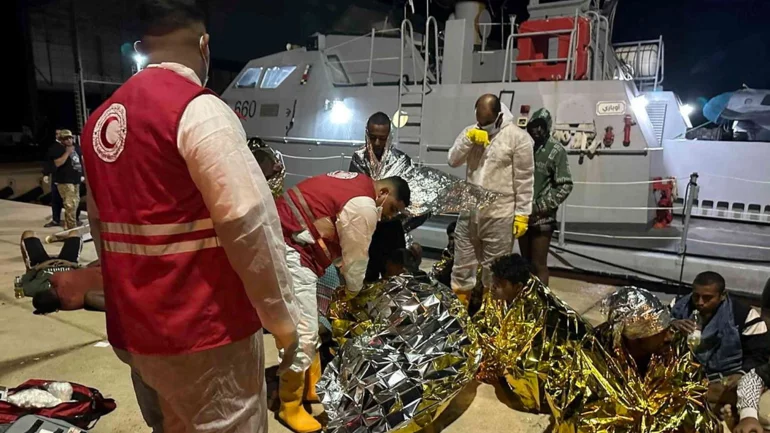 At least four dead as two migrant boats capsize off Libya's coast, Red Crescent says