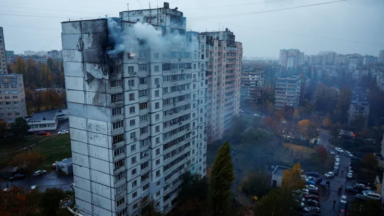 Russia targets Kyiv in hours-long drone attack