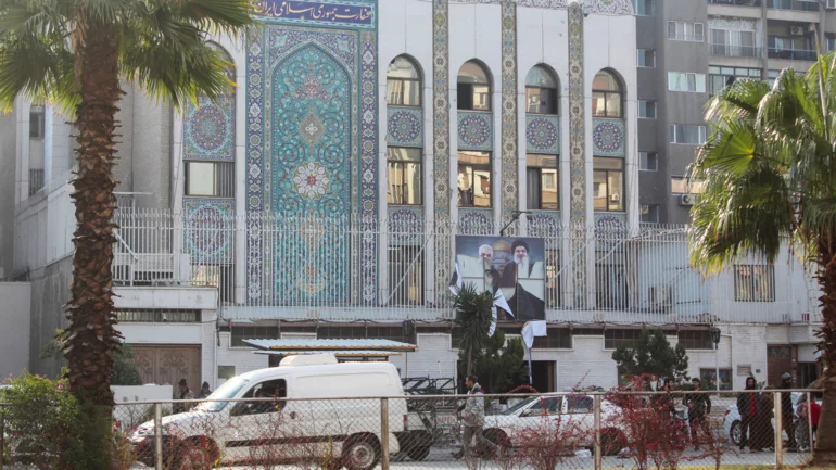Iranian embassy stormed in Damascus
