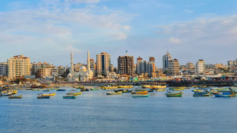 US military starts pier construction off Gaza