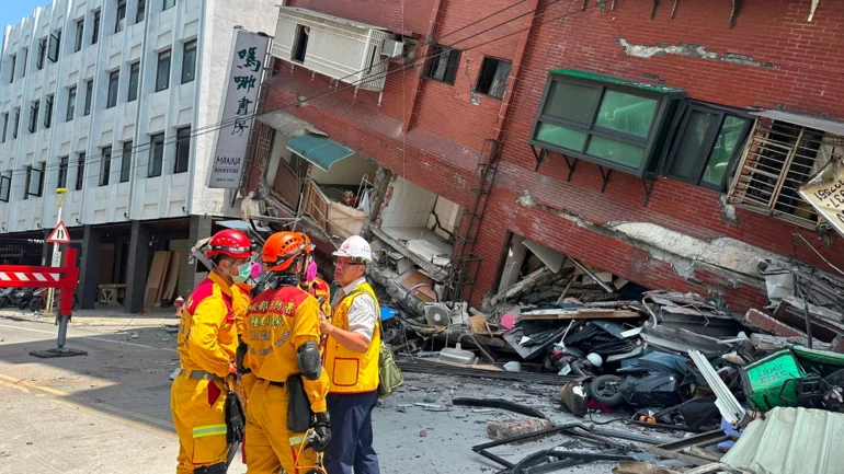Taiwan hit by strongest quake in 25 years, four deaths reported
