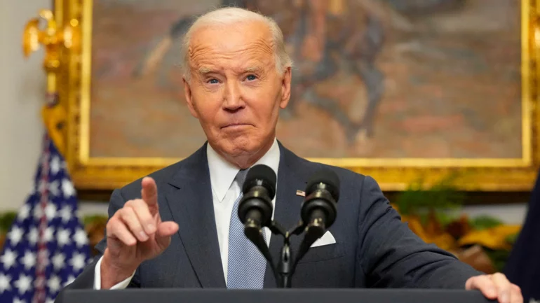 US to work with partners in Syria to manage risk after Assad toppled, Biden says