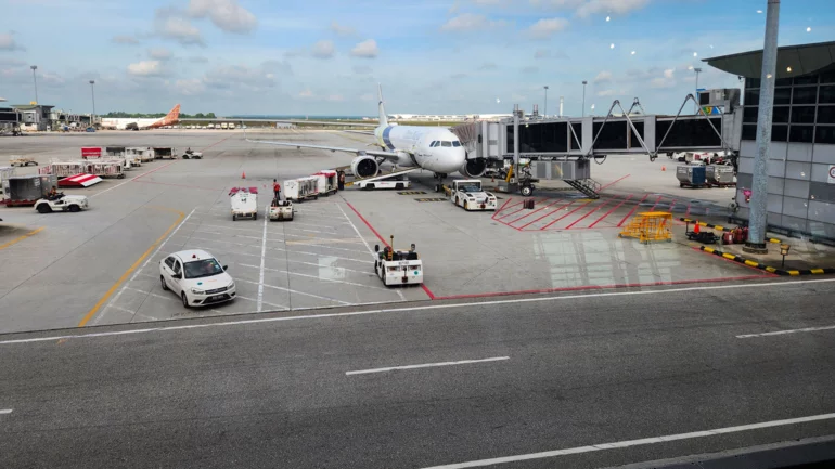 Kuwait international airport hit by Iranian drones