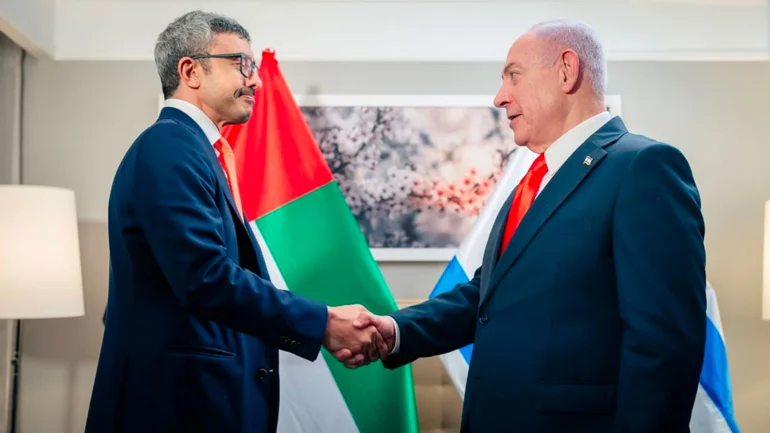 UAE foreign minister urges end to Gaza war in meeting with Netanyahu in New York
