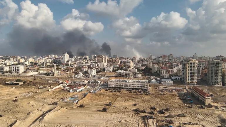 Trump says Gaza talks with Middle East countries are intense, will continue